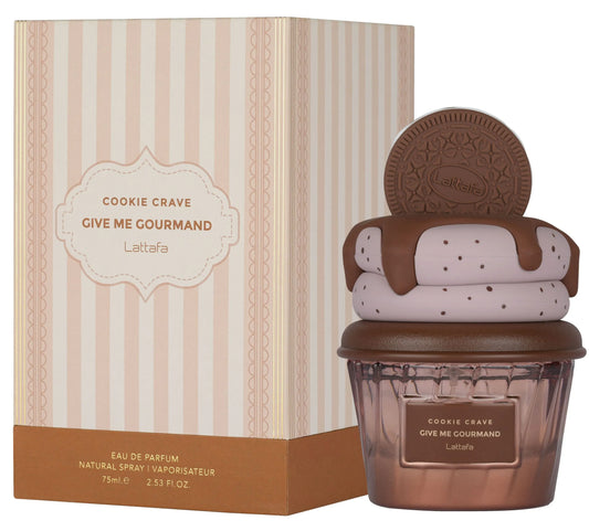 Cookie Crave Give Me Gourmand Lattafa 75 ml - Mosa Parfum