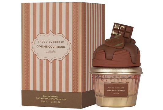 Choco Overdose Give Me Gourmand Lattafa 75ml - Mosa Parfum